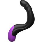 Stimulateur de prostate vibrant courbé en silicone — vue principale