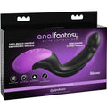 Stimulateur de prostate vibrant courbé en silicone — vue de dos