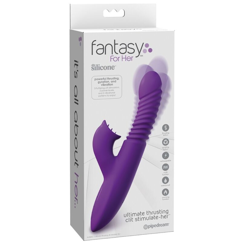 Emballage Fantasy For Her Ultimate Thrusting Clit Stimulate-Her, Pipedream