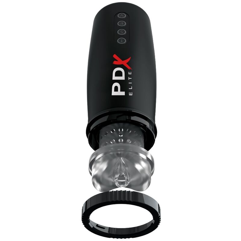 Moto-Bator 2 PDX Elite éclaté, manchon interne texturé détaché avec bague de verrouillage