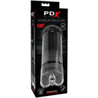 Emballage de l'Extender Pro PDX Elite, mentions technologie d'aspiration intermittente et rechargeable