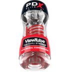 ViewTube 2 PDX Elite vu de face, spirale rouge et étiquette « Spiral Compression »