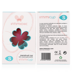 Coupe menstruelle réutilisable en silicone médical — emballage produit