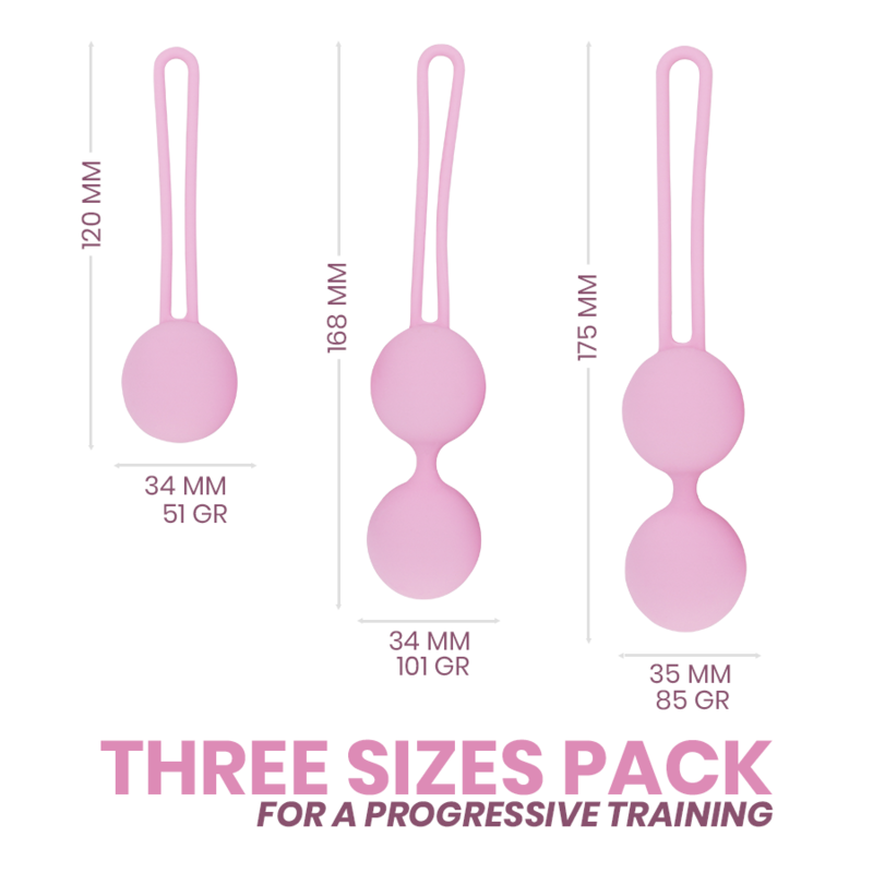 Boules de Kegel Pelvis Health II silicone médical — détail produit