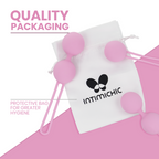 Boules de Kegel Pelvis Health II silicone médical — vue de dos