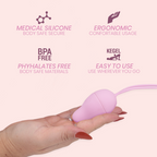 Boules de Kegel Intimichic Pelvis Health 2.0 — détail texture surface