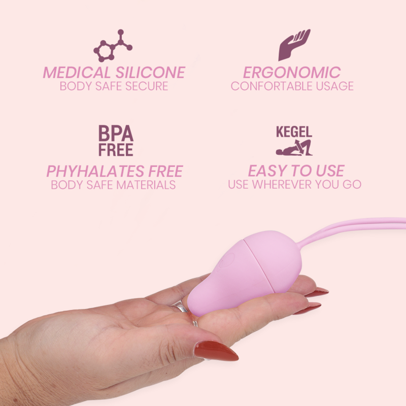 Boules de Kegel Intimichic Pelvis Health 2.0 — détail texture surface