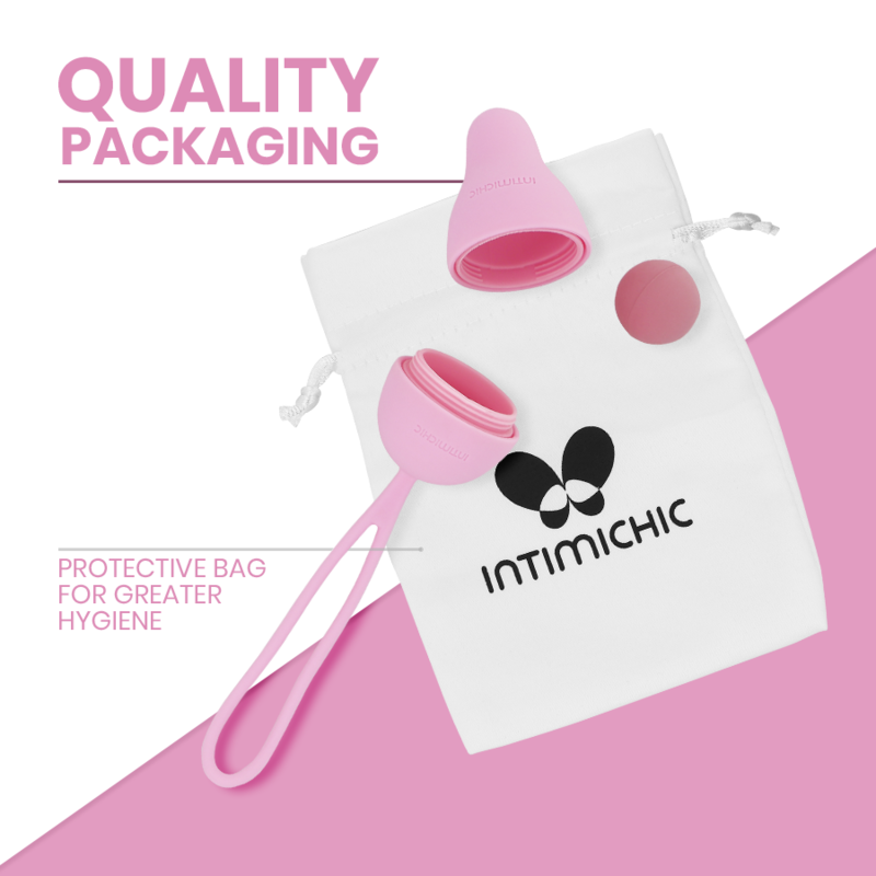 Boules de Kegel Intimichic Pelvis Health 2.0 — vue de dos