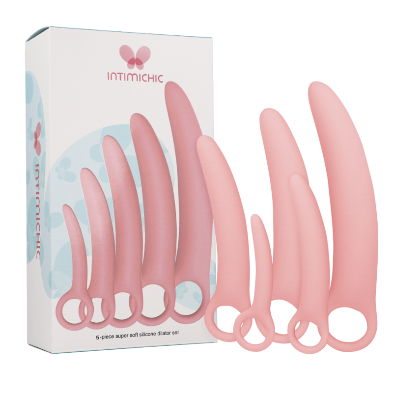 Coffret de 5 dilatateurs en silicone à tailles progressives — détail produit