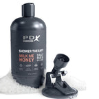 Masturbateur stroker discret bouteille shampoing Shower Ther — détail texture surface