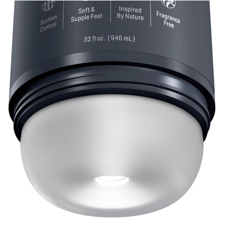 Masturbateur discret format flacon avec ventouse — vue principale