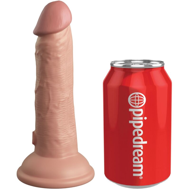 Gode réaliste vibrant King Cock Elite silicone — vue principale