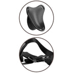 Harnais réglable avec gode silicone — comparatif dimensionnel
