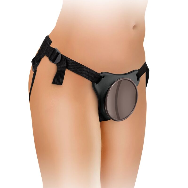 king cock elite harnais reglable confortable avec gode 17 8 cm
