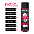 Huile de massage Bruma effet chaleur saveur fraise 100 ml