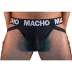 Jockstrap homme noir semi-transparent MX25NN — vue principale