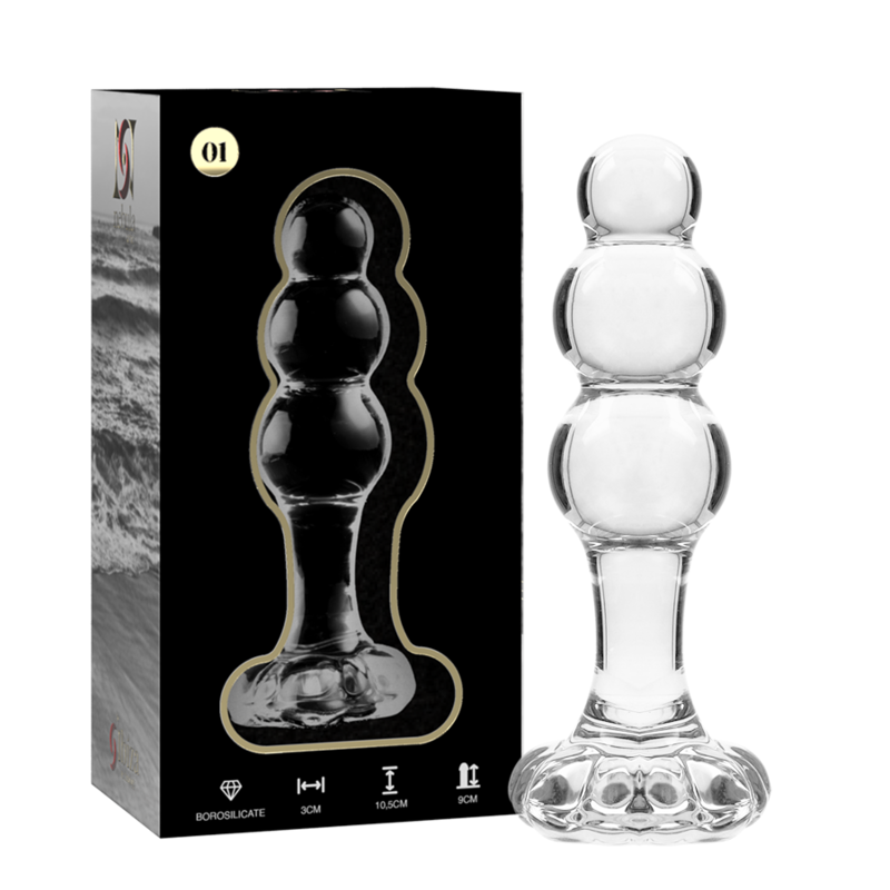 nebula series by ibiza modele 1 bouchon en verre borosilicate transparent 10 5 cm o 3 cm