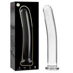 Gode Nebula transparent avec son coffret.