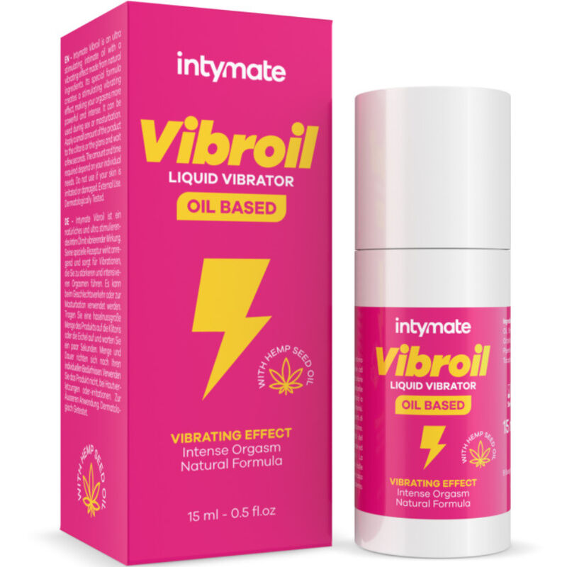 Huile intime stimulante effet vibrant 15 ml — vue principale