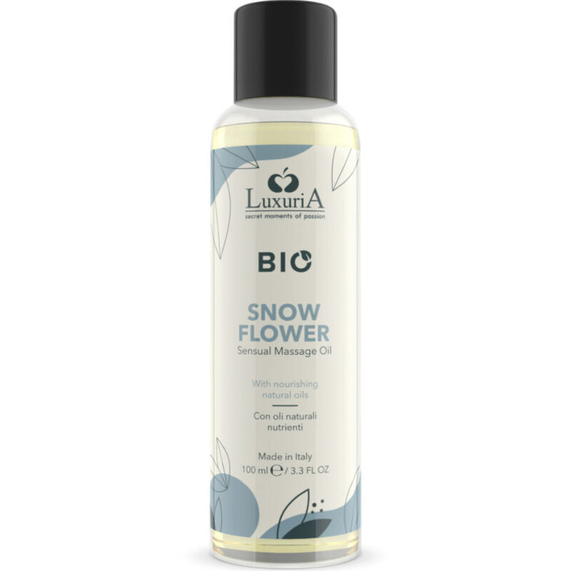 Huile de massage bio fleur des neiges 100 ml — vue principale