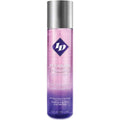 Flacon ID Pleasure degrade rose-violet en gros plan, lubrifiant base eau picotement stimulant, glisse soyeuse facile a rincer compatible preservatifs