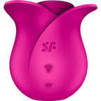Stimulateur clitoridien fleur moderne ondes de pression — vue de dos