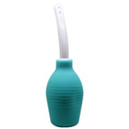 Poire anale douche caoutchouc bleu — détail produit