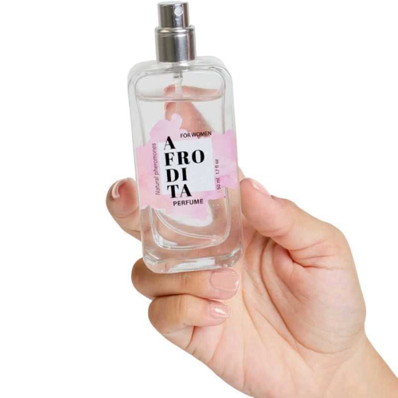 Spray parfum aux phéromones Aphrodite 50 ml — détail produit
