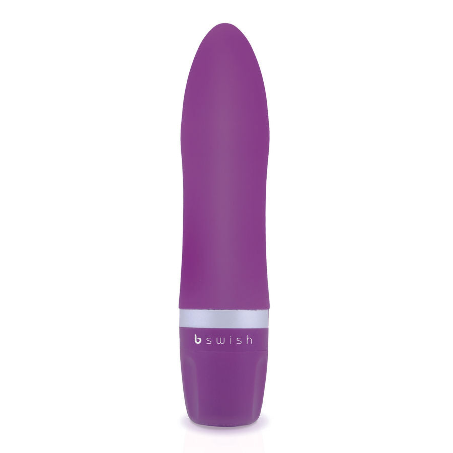 Mini vibromasseur clitoridien silicone lilas — vue principale
