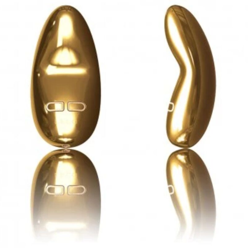 Vibromasseur clitoridien YVA plaqué or 24 carats — vue principale