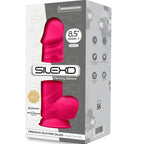 Gode réaliste SILEXD Modèle 1 SILEXPAN double densité — Fuchsia — 21.5 × 5.1 cm