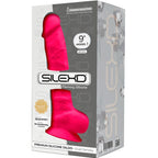 Gode réaliste SILEXD Modèle 1 SILEXPAN double densité — Fuchsia — 23 × 4.7 cm