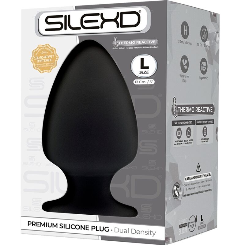 Plug anal SILEXD Modèle 1 SILEXPAN thermoréactif — L