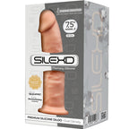 Gode réaliste SILEXD Modèle 2 SILEXPAN double densité — Chair — 19.2 × 4.7 cm