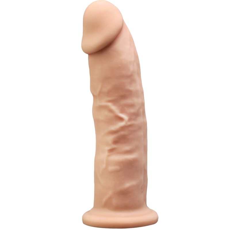Gode réaliste SILEXD Modèle 2 SILEXPAN double densité — Chair — 19.2 × 4.7 cm