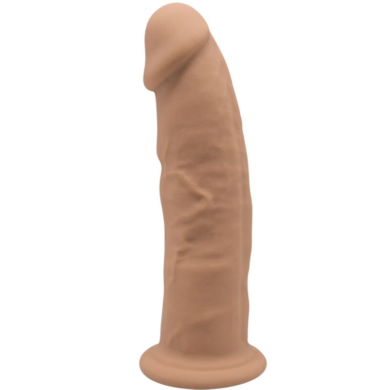 Gode réaliste SILEXD Modèle 2 SILEXPAN double densité — Caramel — 19.2 × 4.7 cm
