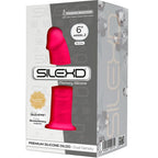 Gode réaliste SILEXD Modèle 2 SILEXPAN double densité — Fuchsia — 15.4 × 3.5 cm