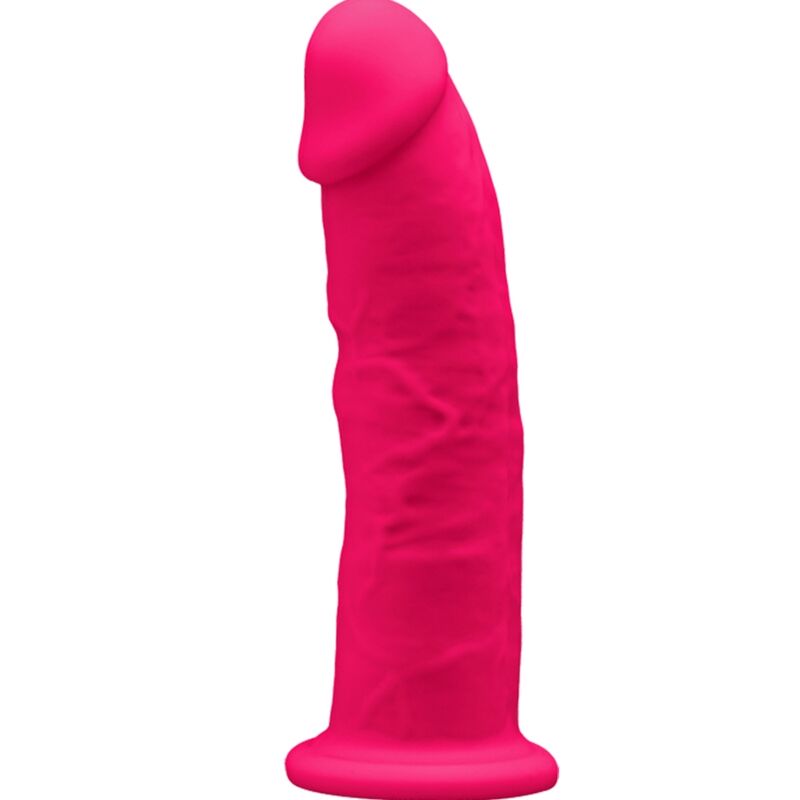 Gode réaliste SILEXD Modèle 2 SILEXPAN double densité — Fuchsia — 15.4 × 3.5 cm