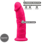 Gode réaliste SILEXD Modèle 2 SILEXPAN double densité — Fuchsia — 22.8 × 5.4 cm