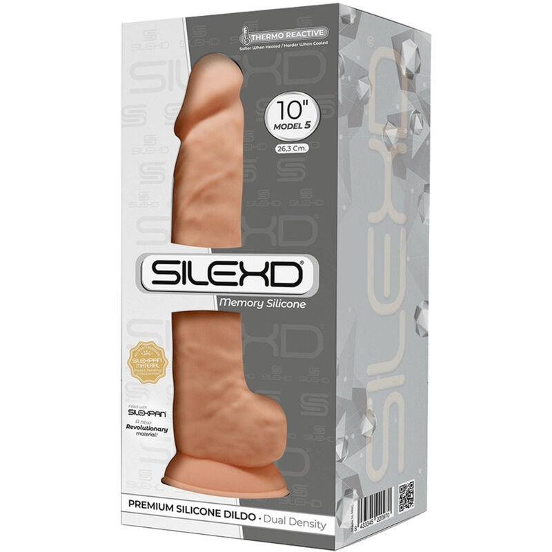 SILEXD - MODÈLE 5 PÉNIS RÉALISTE PREMIUM SILEXPAN SILICONE 26.6 CM