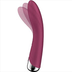 Vibromasseur point G tête rotative 5 vitesses — détail texture surface
