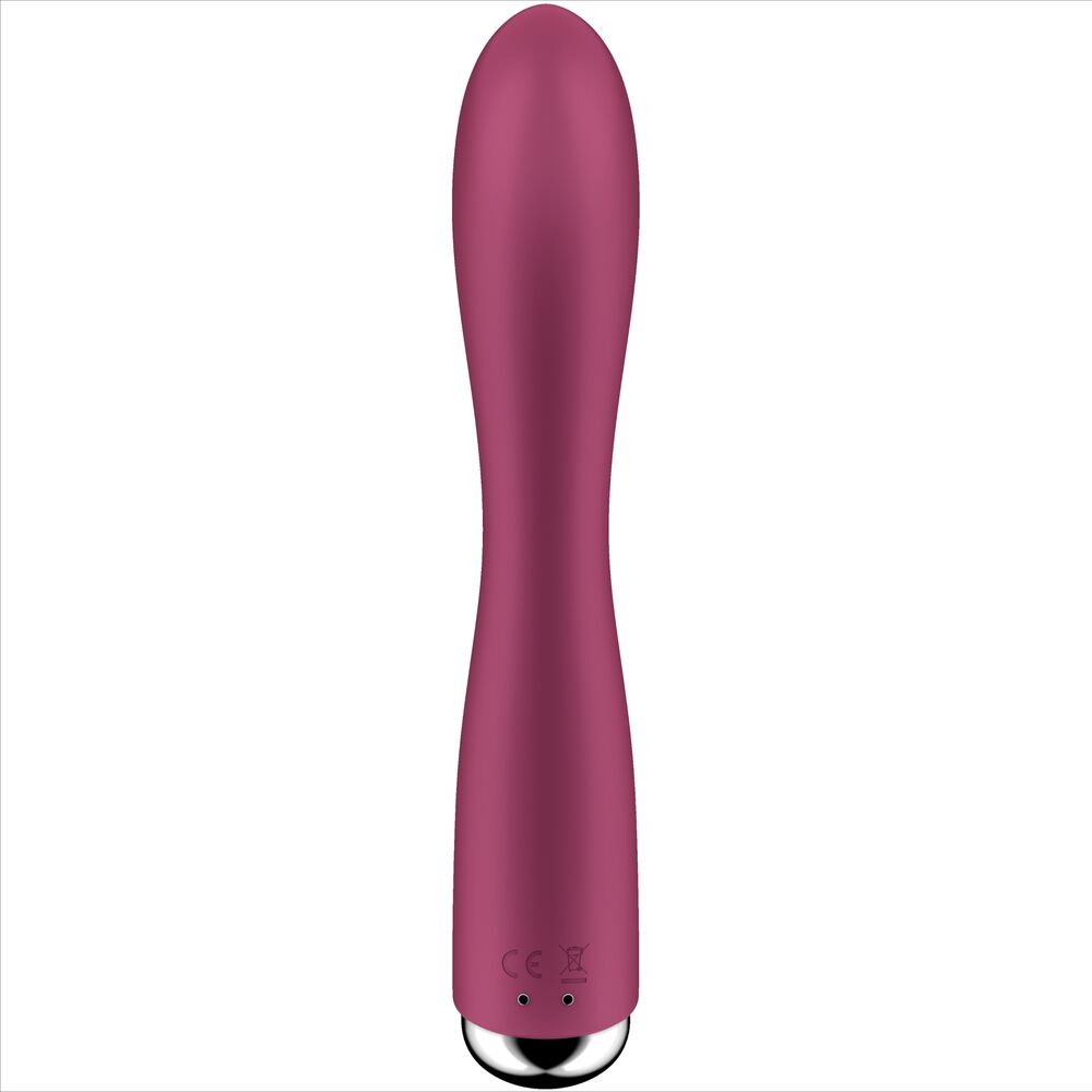 Vibromasseur rabbit vibration et rotation clitoris point G — vue de profil
