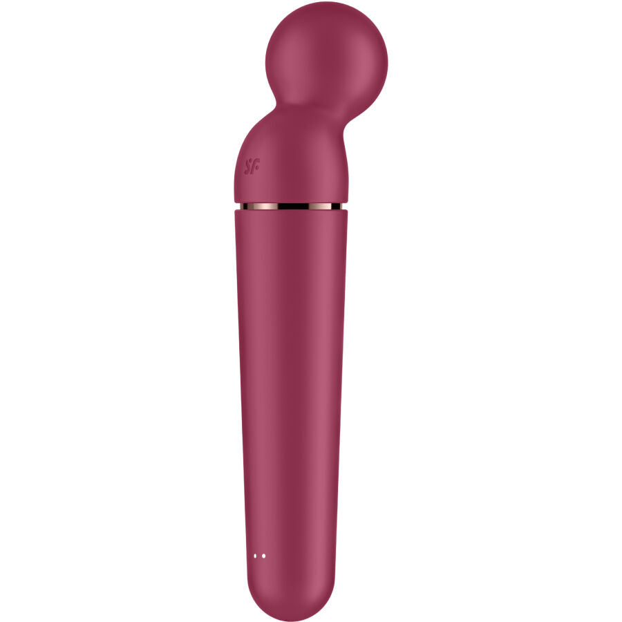 Masseur vibrant Satisfyer Planet Wand-er silicone — vue de profil