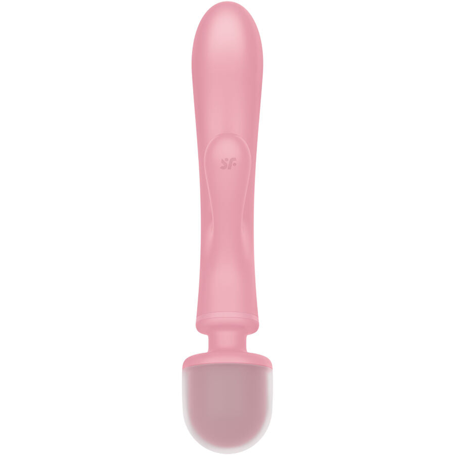 Masseur vibrateur lapin Triple Lover silicone — vue de dos
