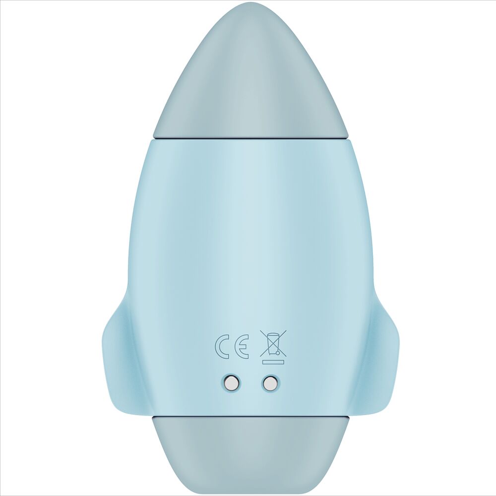 Stimulateur clitoridien à ondes de pression double impulsion — finition matière