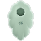 satisfyer vibrateur cloud dancer vert air pulse