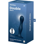 Gode silicone Double Ball-R avec balles lestées — comparatif dimensionnel