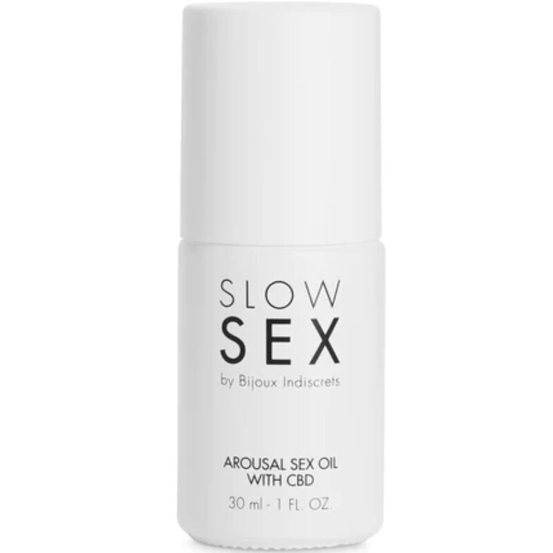 bijoux slow sex huile de massage sexuel au cbd 30 ml