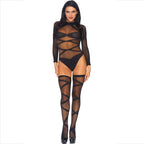 Ensemble 2 pièces body croisé et bas cuissards — détail produit