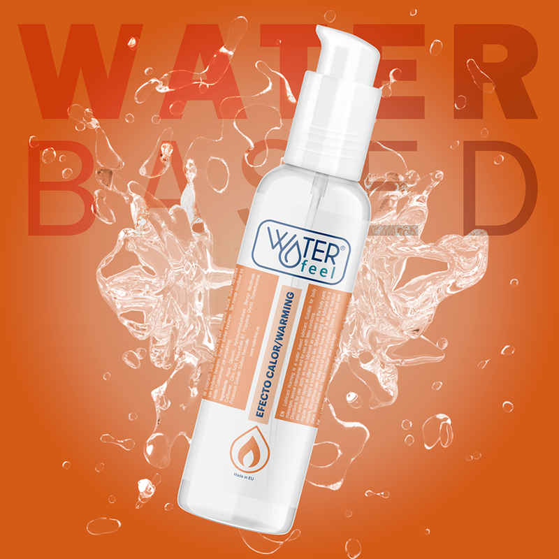 Lubrifiant base eau effet chauffant 150 ml — vue de dos
